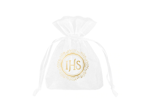 Organza bags for IHS guests - 9,5 x 14,5 cm - 10 pcs.