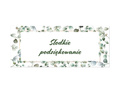 Wedding cake labels, 8 pcs
