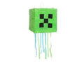 Green Pixel piñata - 1 pc.