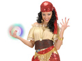 Magic ball with light 12,5 cm