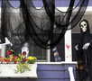 Czarna siatka na Halloween - 76 x 300 cm - 1 szt.