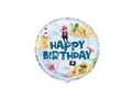 Balon foliowy Happy Birthday Pirat - 1 szt.