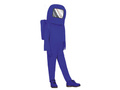 Blue astronaut Costume