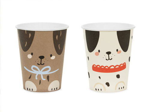 Paper Cups - 220 ml - 6 pcs