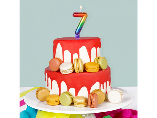 Candle no 8 - 1 pc