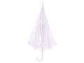 Parasol biały koronkowy - 60 x 70 cm - 1 szt.