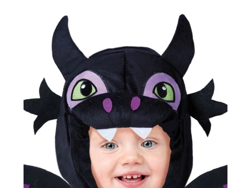 Black Dragon Costume - Age 18-24 months