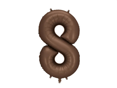 Number 8 Foil Balloon - 86 cm - 1 pc