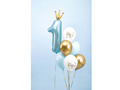 Set of latex balloons One for a boy's birthday - 30 cm - 6 pcs.