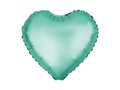 Balon foliowy Serce zielone - 45 cm - 1 szt.