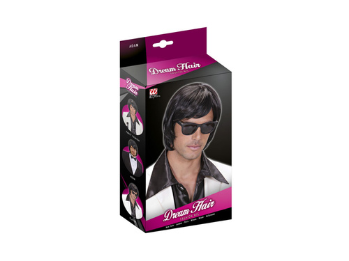 Czarna peruka Adam Dream