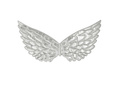 Silver Angel Wings - 23 x 45 cm