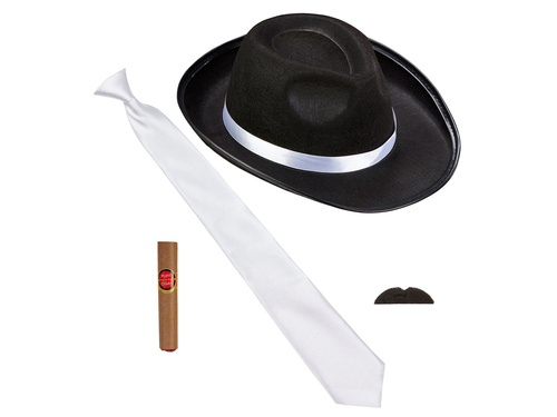 Zestaw gangstera - 1 komplet.