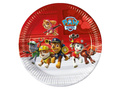 Talerzyki papierowe urodzinowe Psi Patrol - 23 cm - 8 szt.