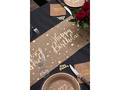 Happy Birthday kraft runner - 28 cm x 3 m - 1 pcs.