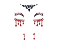 Facial Adhesive Decorations