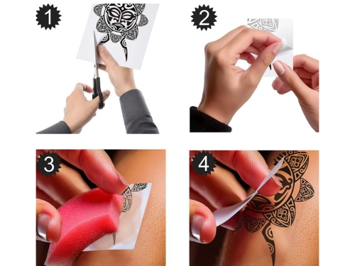 Tatuaże zmywalne Tribal