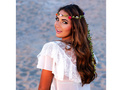 Multicolored Flowers Headband