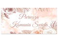 Plakat komunijny - I Komunia Święta - 70x33 cm