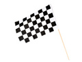 Flaga wyścigowa szachownica - 30 x 45 cm - 1 szt.