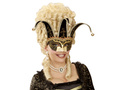 Shiny Black Cat Eye Eyemask - 1 pc.
