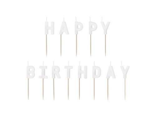 Happy Birthday candles