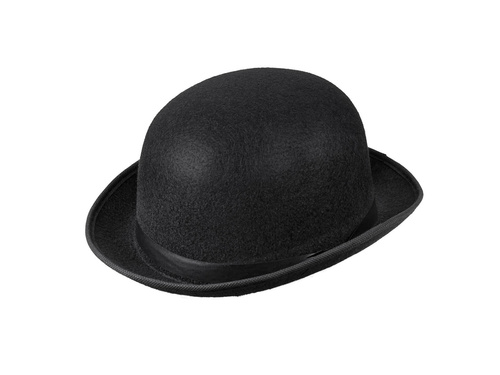 Black bowin hat