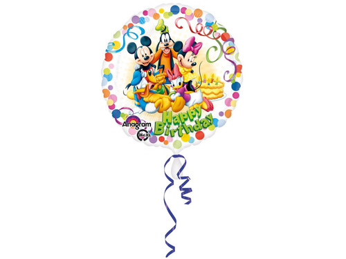 Mickey Mouse and friends foil balloon - 43 cm - 1 pc.