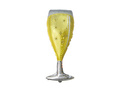 Champagne glass foil balloon - 99 cm - 1 pc.