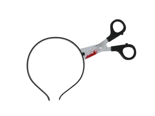 Scissors in head Tiara