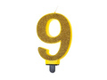 Candle no 9 - 1 pc