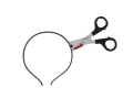 Scissors in head Tiara