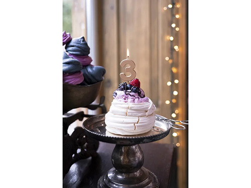 Rose Gold Candle no 3 - 1 pc