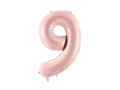 Number 9 Pink Foil Balloon - 72 cm - 1 pc