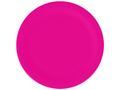 Fuchsia paper plates - 18 cm - 6 pcs.