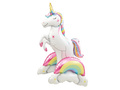 Balon foliowy stojący Jednorożec i tęcza - 94 x 52 cm - 1 szt.