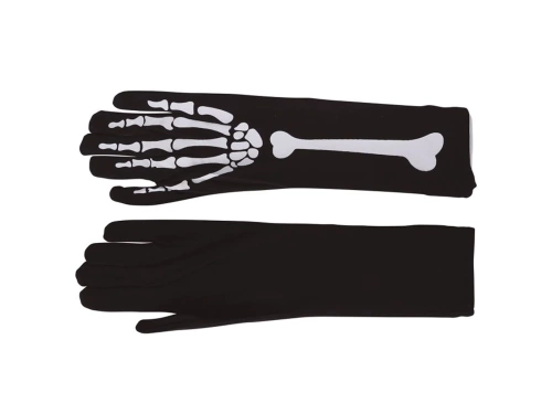 Skeleton Gloves - 1 pair