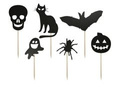 Pikery na muffiny na Halloween - 6 szt.