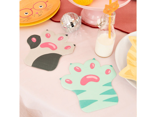 Birthday napkins Cats - 32 cm - 12 pcs.