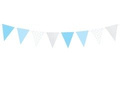 Blue flag banner for 1st birthday - 1.3 m
