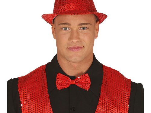 Red bow-tie - 1 pc