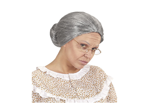 Peruka Babci siwa