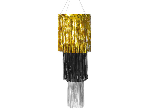 Dekoracja wisząca Żyrandol foliowy - 110 cm - 1 szt.