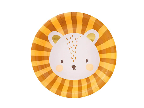 Lion Paper Plates - 18 cm - 6 pcs