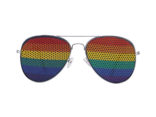 Aviator glasses multicolor - 1 pc