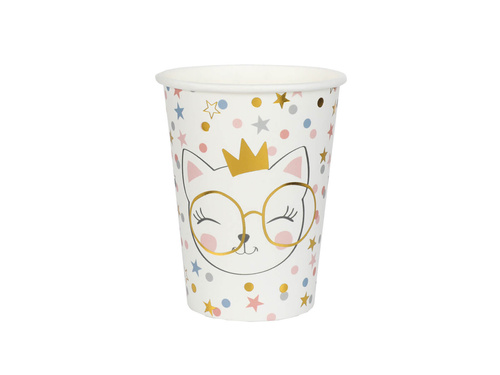 Paper cups Kitten - 270 ml - 10 pcs.