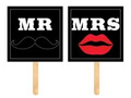 Foto rekwizyty Mrs Mr - 2 szt.
