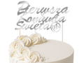 IHS 1st Holy Communion cake topper - 1 pc.