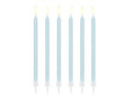 Birthday candles blue - 14 cm - 12 pcs.