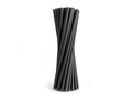 Black straws - 19 cm - 200 pcs
